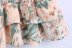 Elastic Suspender Floral Dress NSBRF110931