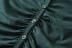 Camisa de manga larga de color sólido con solapa plisada de un solo pecho NSXDX137527