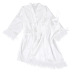 solid color simple feather stitching nightdress set NSMSY137671