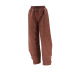 pantalones de algodón rectos cálidos gruesos de cintura alta de color sólido NSSFN137837