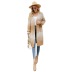 loose mid-length long sleeve gradient color knitted cardigan NSWJY137388