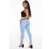 jeans slim high stretch de color liso NSGJW137471
