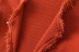 Cárdigan de color sólido con cuello en V, manga larga, bordes sin rematar delgados NSXDX137506