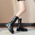 solid color thick bottom thick heel long boots NSYBJ138876