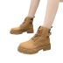 Thick-soled lace up boots NSYBJ138877