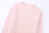 suéter de manga larga de piel sintética de cuello alto de color sólido NSAM138940