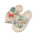 zapatillas de decoración con patrón de caracteres chinos de dibujos animados NSYBJ138998