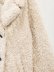 solid color Faux Fur Double Breasted Coat NSAM139056