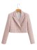 long sleeve lapel double-breasted suit jacket NSAM139063