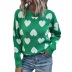 suéter con estampado de amor y cuello redondo en contraste NSMMY138070