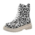 British style low-heeled leopard print boots NSYBJ138083