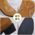 embroidered ethnic style wedge short boots NSYBJ138095