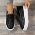 thick-soled solid color slip-on shoes NSYBJ139080