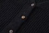 Jersey de manga larga ajustado con cuello de pico y puños elásticos NSXDX139167