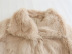 long sleeve warm lapel solid color faux fur jacket NSYXB139212