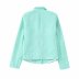 embroidery pockets casual long sleeve lapel solid color blazer NSYXB139217