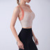 hip-lifting high-elastic sleeveless short slim backless solid color sports yoga vest NSYWH139354
