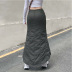Casual irregular high waist slim solid color Mermaid Skirt NSYDL139377
