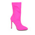 solid color elastic cloth pointed stiletto long boots NSZLX138209