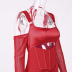 solid color mesh satin fishbone long sleeve sheath dress NSHT138315