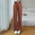 jeans sueltos de pierna ancha retro de color sólido NSWL138405