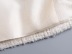 chaqueta de traje de longitud media con doble botonadura simple de color liso NSZQW138463
