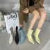 simple casual pointed solid color low heel boots NSZLX139429