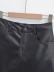 Falda de cuero de PU de color sólido de línea A delgada de cintura alta NSXDX139439