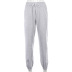 loose high waist solid color fleece trousers NSGWY139464