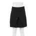 high waist slim A-line solid color skirt NSSQS139521
