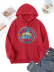 Long Sleeve Hooded Bear Print Fleece Sweatshirt NSSYD115322