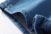 Slim High-Elasticity High-Waist Solid Color Denim Shorts NSZQW115398