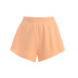 Solid Color Hip-Lifting Wide-Leg Shorts NSAFS115676