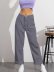 Solid Color Mid-Waist Jeans NSSYD116218