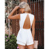 Solid Color V-Neck Backless Sleeveless Jumpsuit NSOYL116089