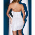 Solid Color Halter Lace-Up Drawstring Prom Dress NSOYL116101