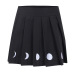 Gothic Style Embroidered Pleated Skirt NSGYB116261