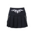 Gothic Style Totem Embroidery Chain Miniskirt NSGYB116280