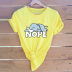 Small elephant print short sleeve T-shirt NSYAY117214
