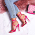 Candy Bright Color High Heels Flip Flops NSZLX116702