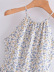 Open-Back Lace-Up Printed Jumpsuit NSXFL115054