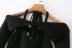 Solid Color Halterneck Vest & Off-Shoulder Blouse Set NSXFL115215