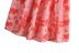 Print Halter Neck Elastic Backless Lace-Up Dress NSXFL115217