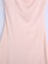 Sling Backless Lace-Up Solid Color Dress NSXFL115228