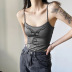 print slim suspender backless jumpsuit NSSS118879