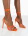 mesh strappy high-heeled sandals NSSZY119316