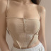 sling backless wrap chest solid color pit strip vest NSLGF119540