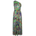 printed one-shoulder sleeveless bohemian long dress NSONF120047