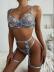 embroidery flower lace hollow sexy lingerie set NSSSW120293