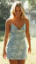 Swing Collar Slip High Waist Backless Lace Up Beach Dress NSJKW120458